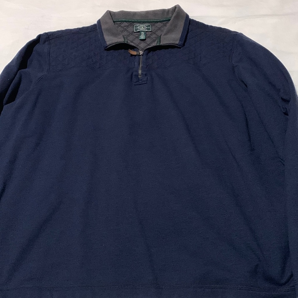 G.H.Bass Quilted 1/4 Zip pullover Men’s Size 2xl